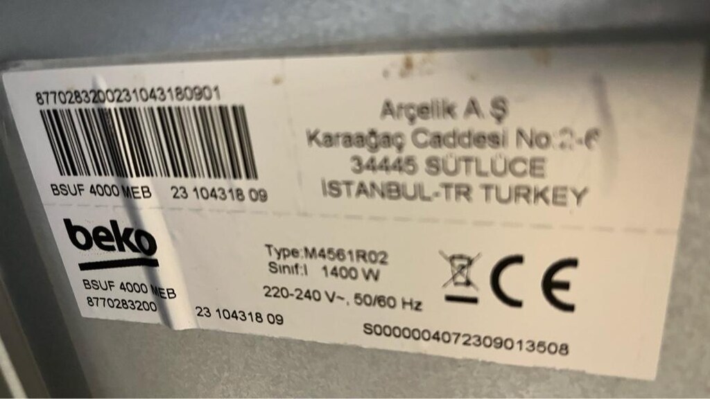 Beko fırın - 5