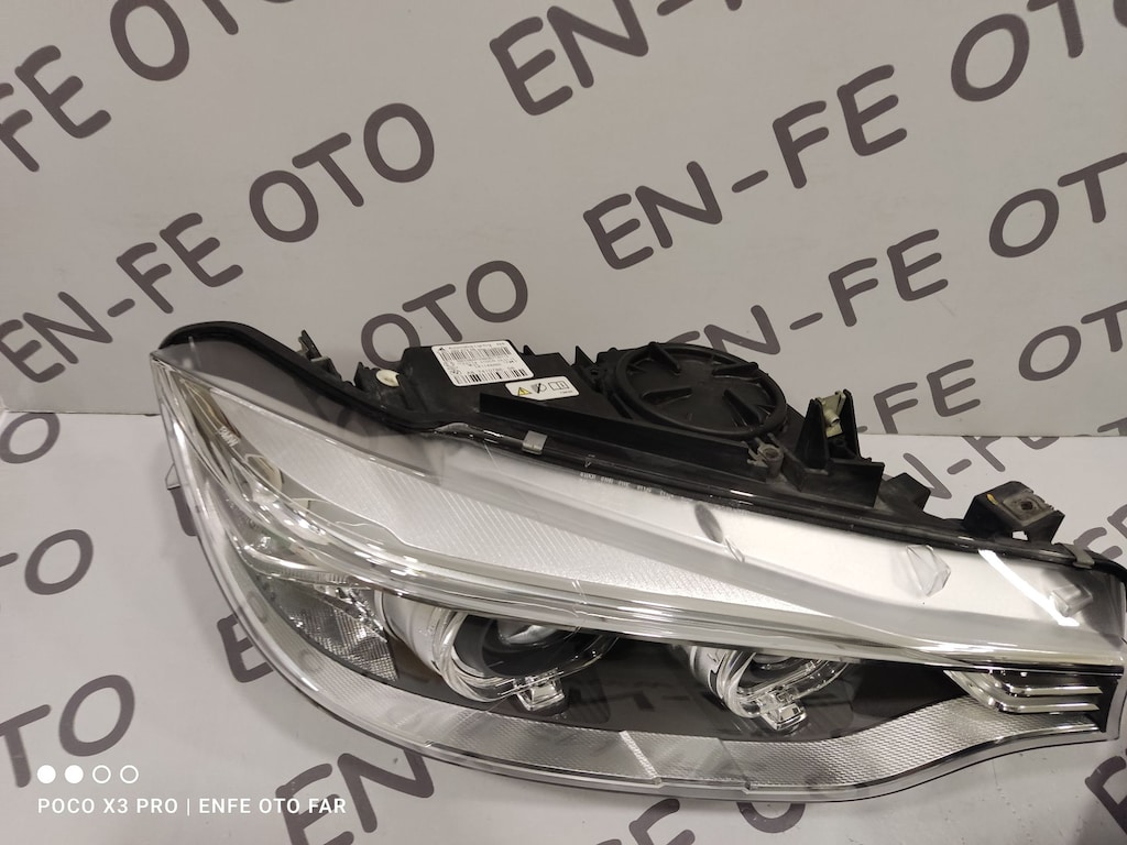 BMW 4 SERİSİ F32 SOL FAR XENON ORJİNAL HATASIZ OEM 63117377843 - 6