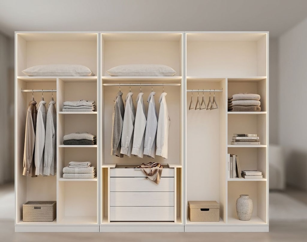 Sıfır, %100 MDF , 6 Kapılı Gardırop - Aytaşı - 4
