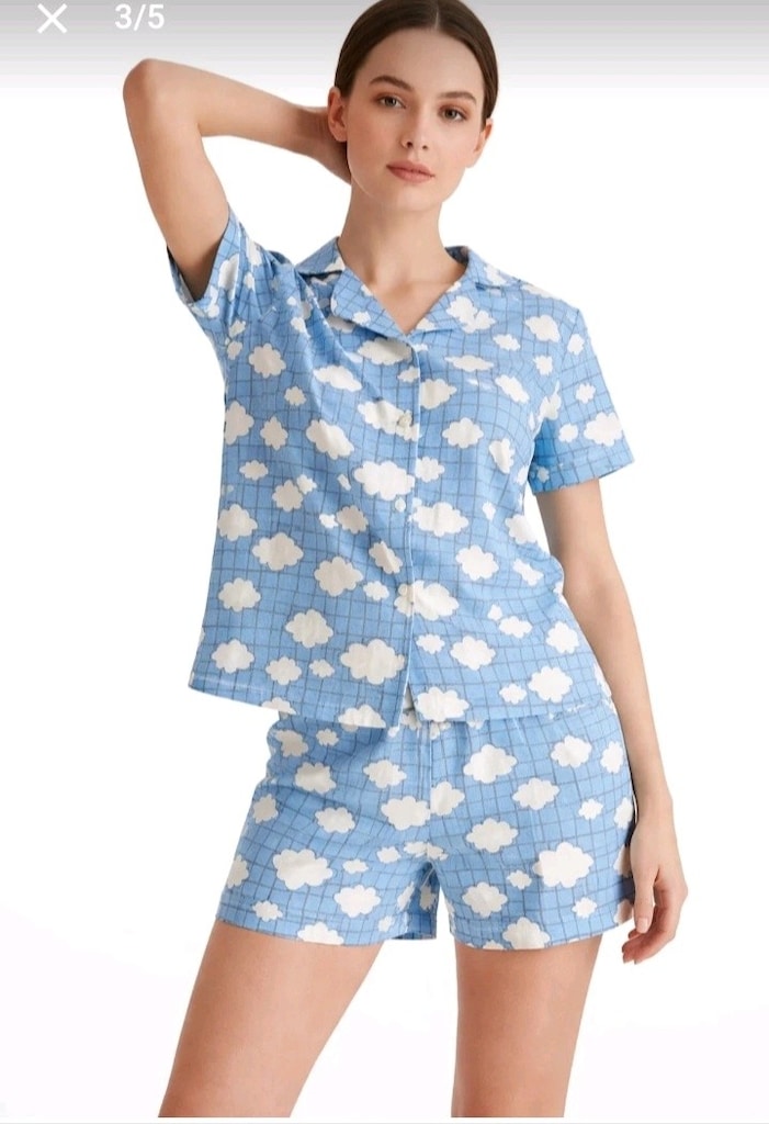 Pijama Takımı Mavi - 3