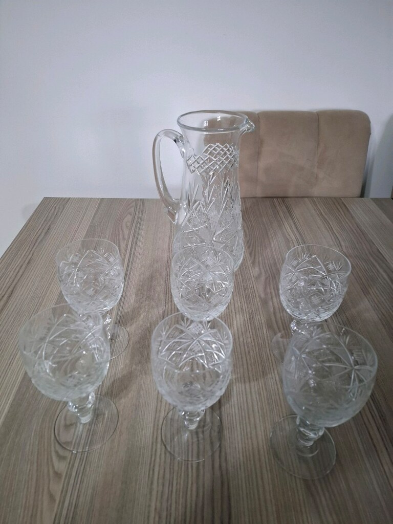 Kesme kristal kadeh takımı - 6