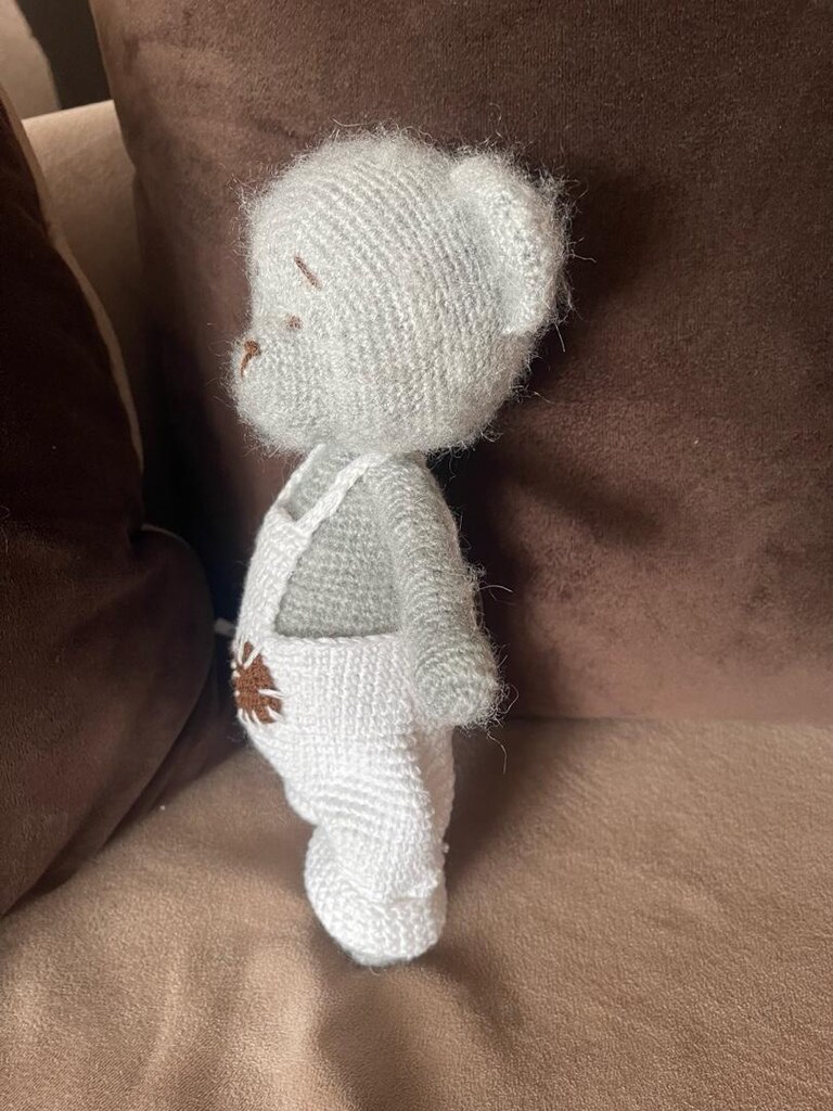 elemeğim amigurumi sevimli ayıcık 26 cm - 5