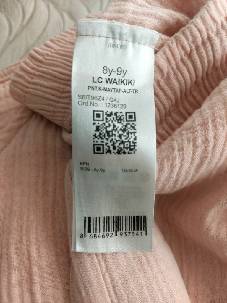 LCW müslin kumaş mat pembe İkili Takım - 17