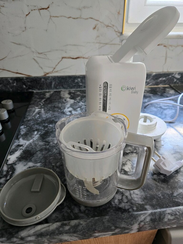 Kiwi Baby KBABY85 Buharlı Pişirici ve Blender-Mama Yapma - 2
