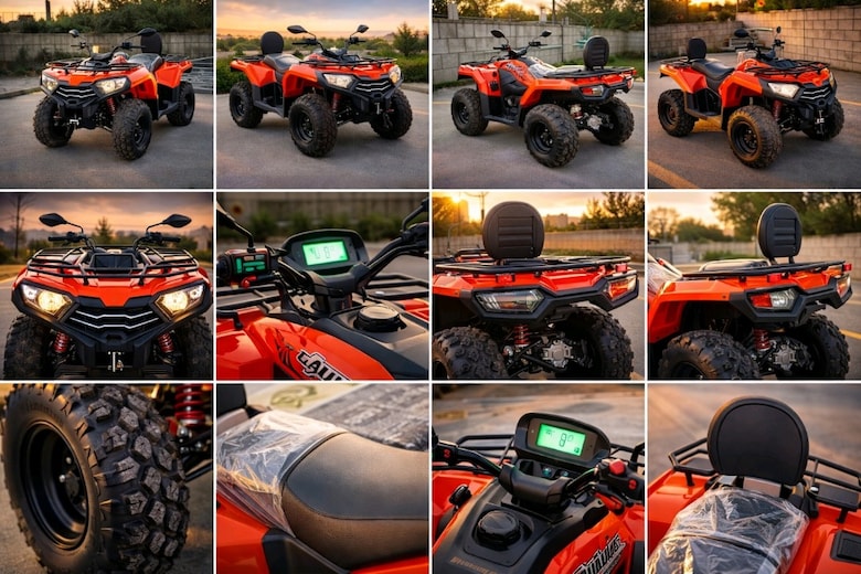 Loncin xwolf 300 şaftlı model sıfır - 5