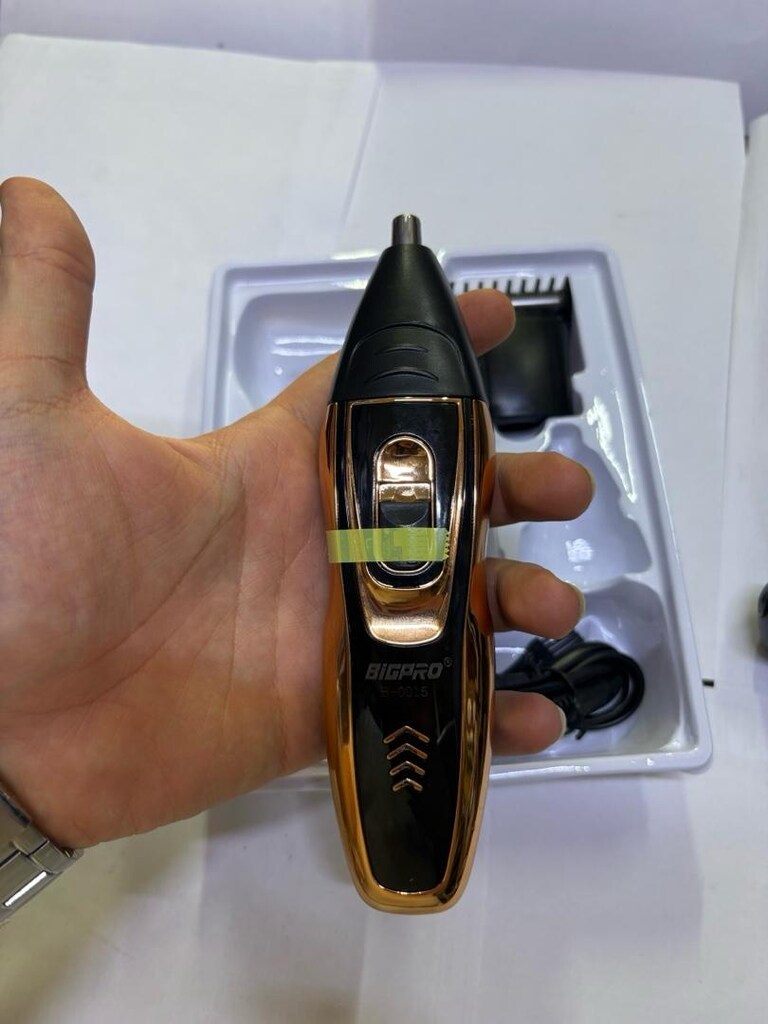 BIGPRO B-0015 3’ü 1 Arada Şarjlı Tıraş Makinesi Seti - 6