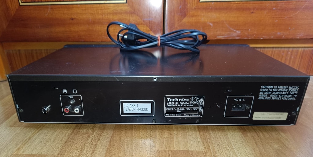 TECHNICS SL-PG 360A CD Oynatıcı Player.ÜCRETSİZ KARGO.Dikimevi Mevkii - 3