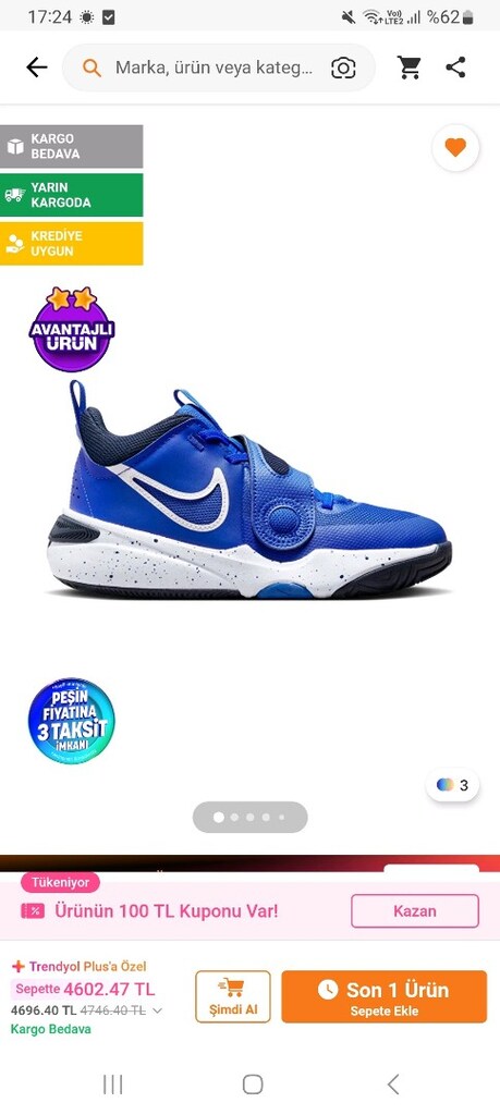 acil satılık! Sıfır nike ayakkabı - 3