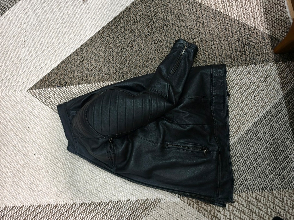 XL Beden Hakiki Deri Erkek Mont (Siyah) - Sorunsuz / Tertemiz - 3
