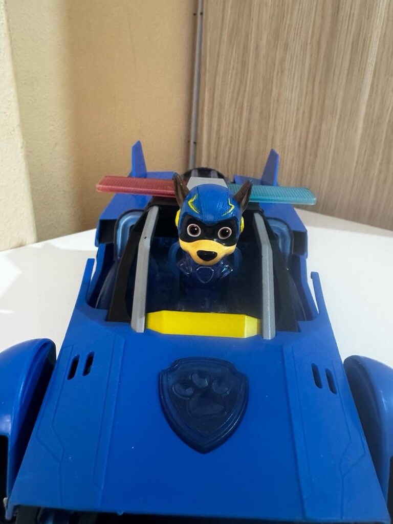Paw Patrol Chase sesli ışıklı dönüşebilen aracı - 4