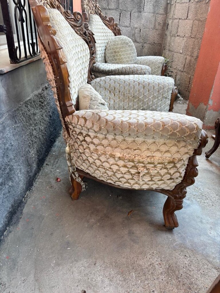 oymalık koltuk sandelte takımı - 16