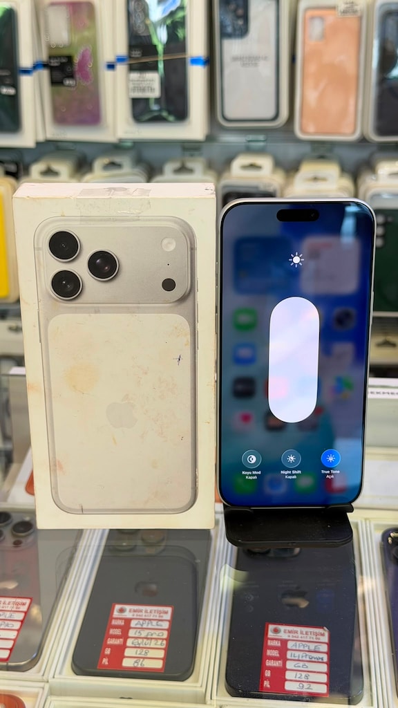 17 Pro max 256 gb 24 aya yakın apple garantili takasa açık - 9