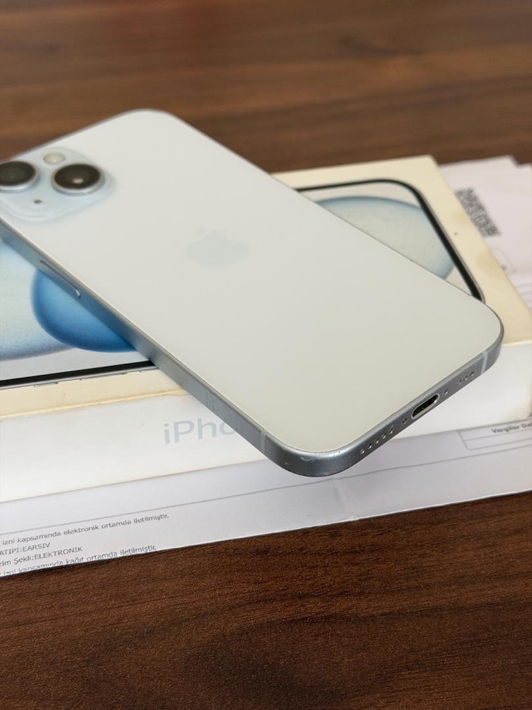 APPLE İPHONE 15 GARANTİLİ KUTULU FATURALI TEMİZ VE SORUNSUZ - 5