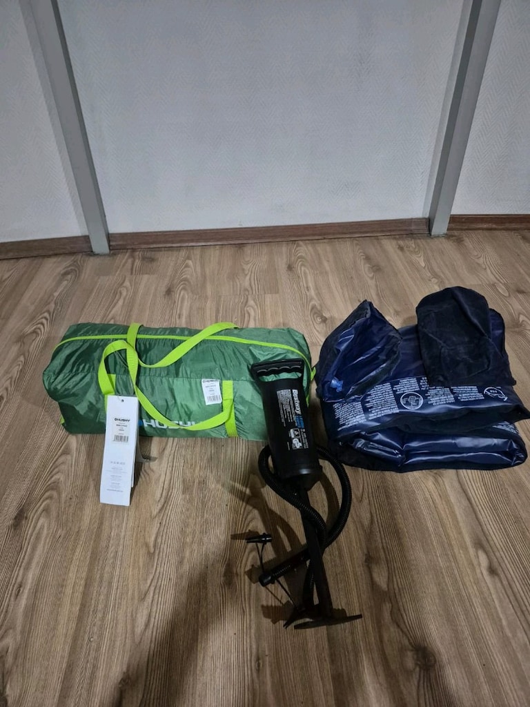 Husky Bird Plus 3 Çadır + Şişme Yatak seti - 13