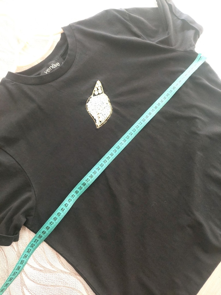 Venöve deniz kabuğu detay marine tshirt - 9
