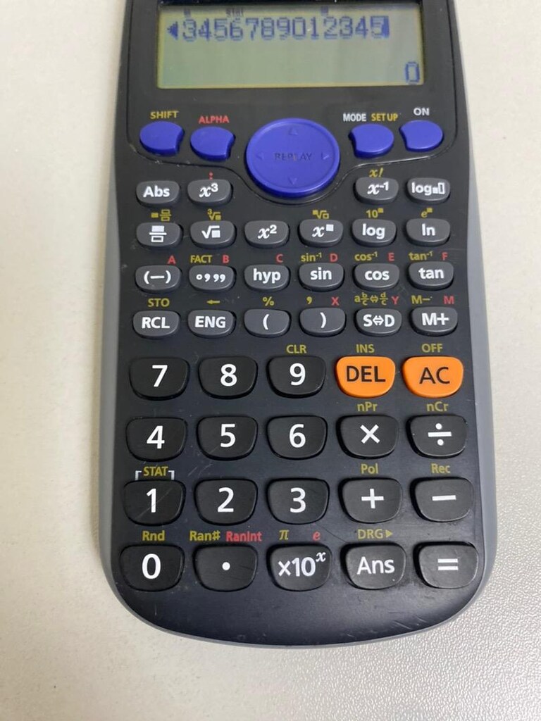 Casio 82ES plus hesap makinesi - 3