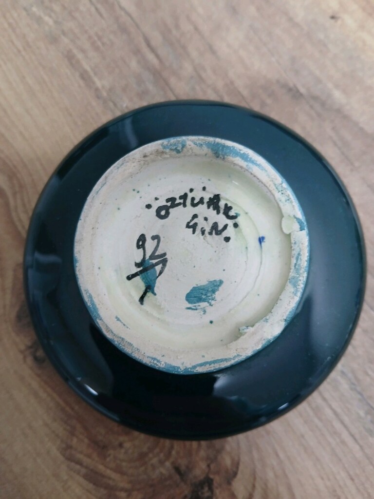 küllük, yeşil, el boyamasıdır. - 2