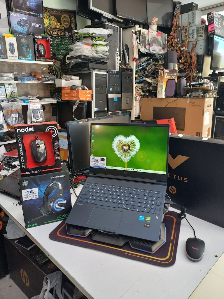 HATASIZ!!!HP VİCTUS İ5 13 NESİL 16 GB RAM 512 GB SSD M2 RTX 4050 - 2