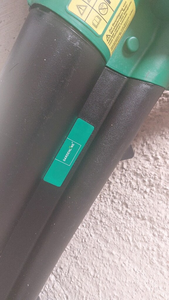 Gardenlife Marka Alman Malı Yaprak Toplama ve Üfleme Makinesi - 4