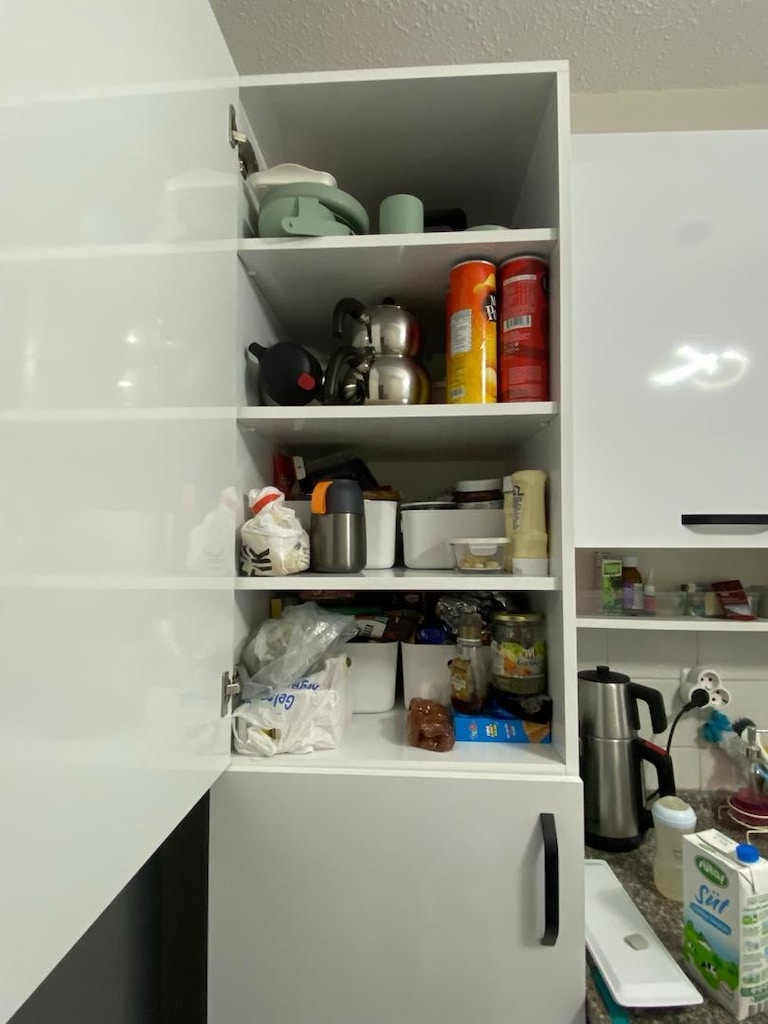 mutfak için kiler dolabı 2 kapak 8 raflı - 2