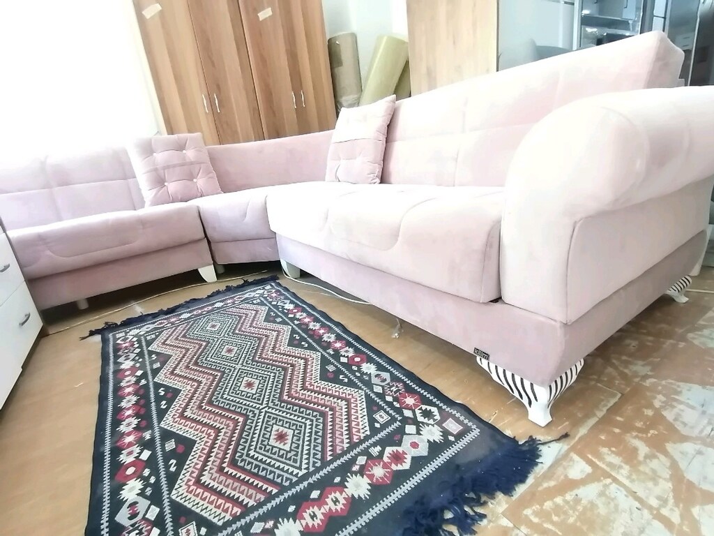 köşe dönerli l koltuk her iki tarafı da eşit ölçülerde - 7