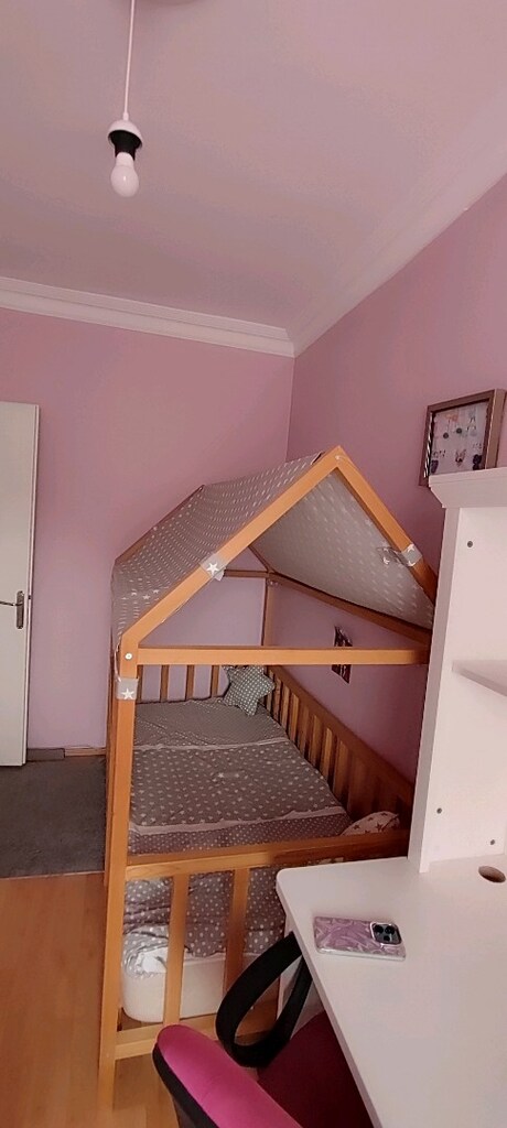 Montessori çatılı karyola ve yatak - 3