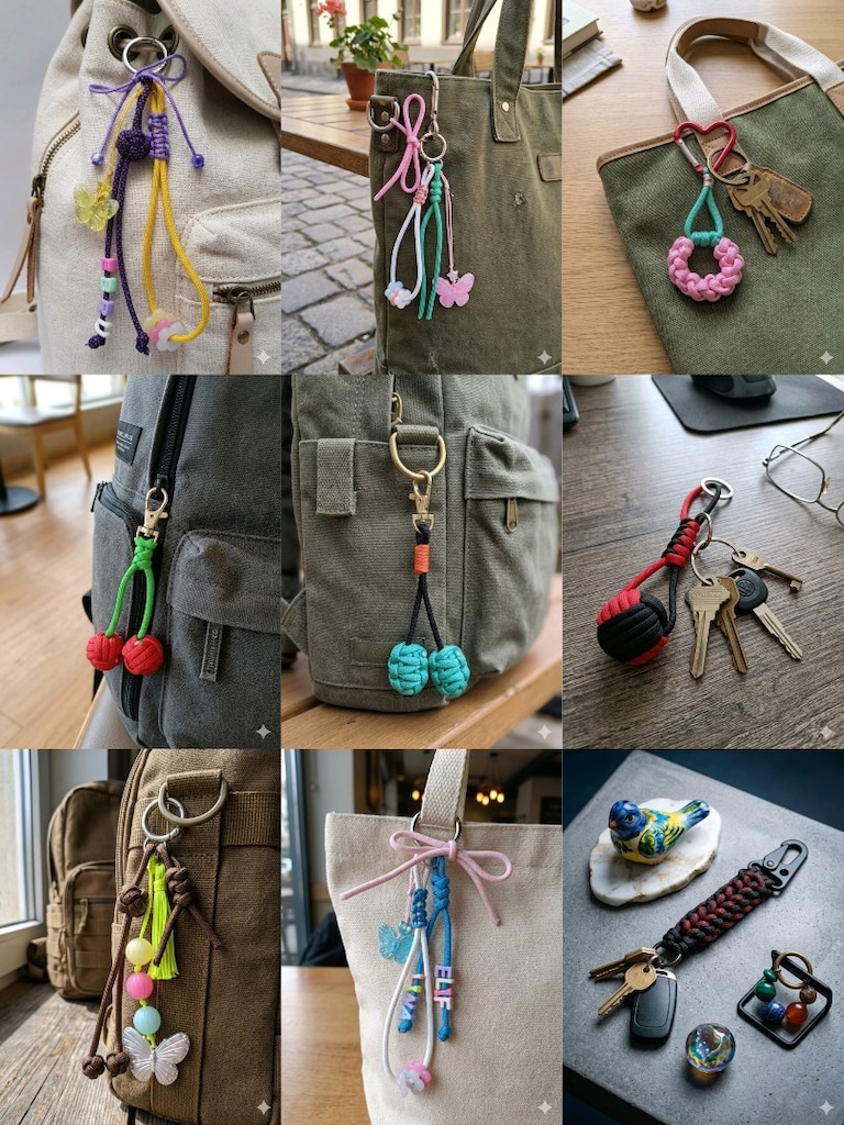 Kişiye özel el yapımı paracord bileklik ve aksesuar - 14