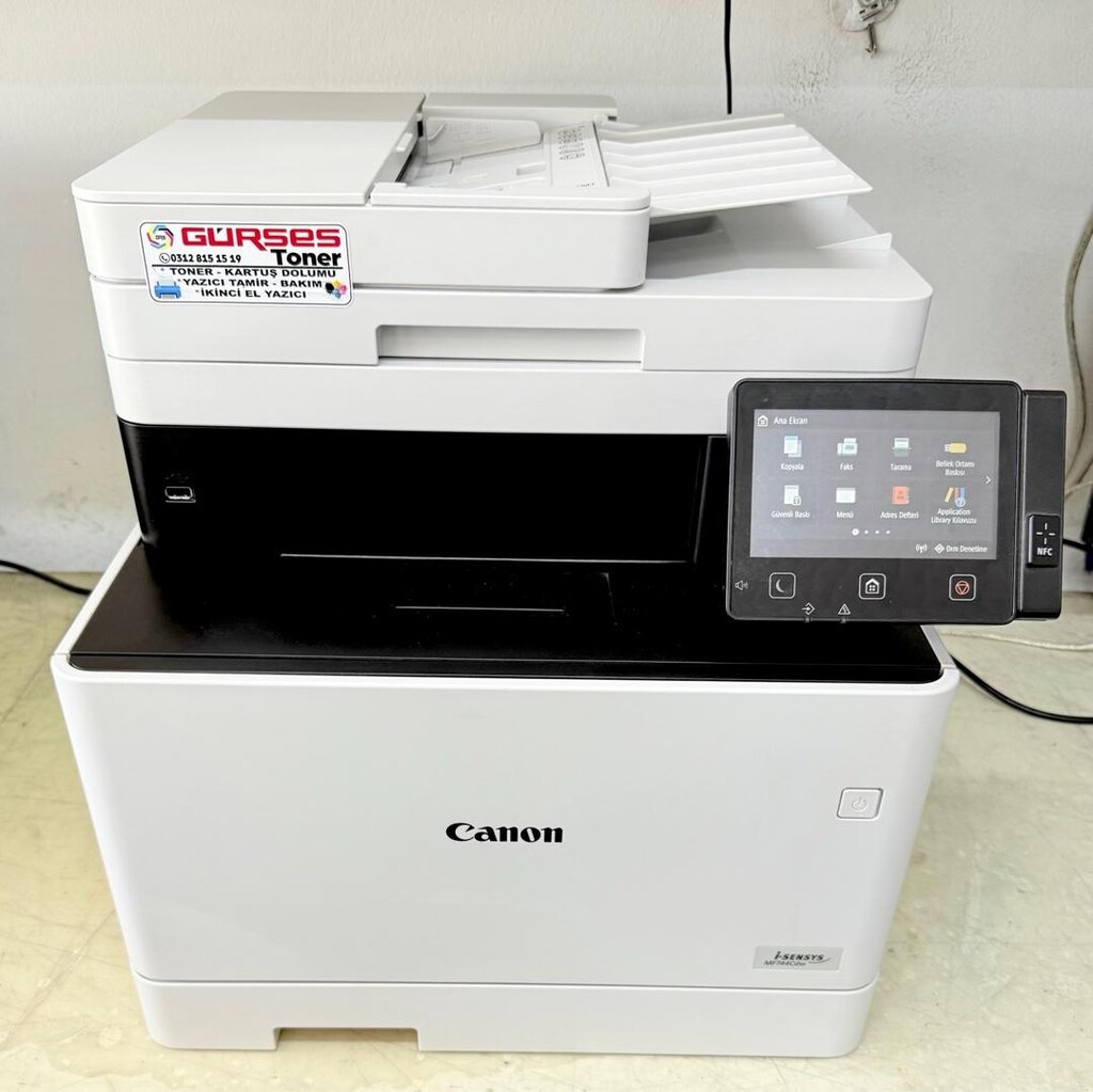 Yazıcı Canon MF744CDW Tarayıcı + Fotokopi Renkli Çok Fonksiyonlu - 7