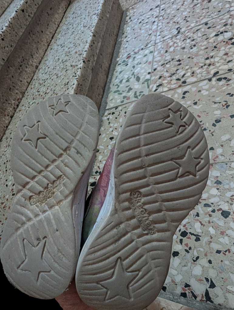 skechers ışıklı çocuk spor ayakkabi 25 numara - 5