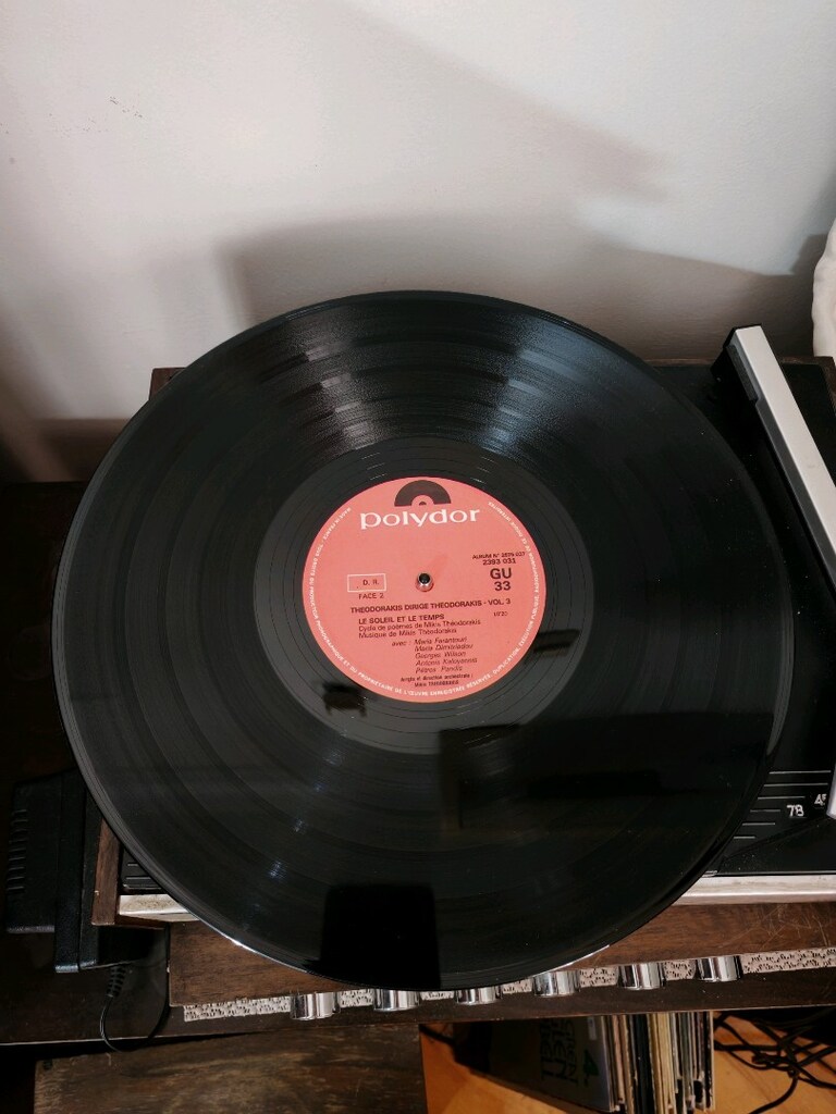 Theodorakis Le Soleil Et Le Temps Lp - 6