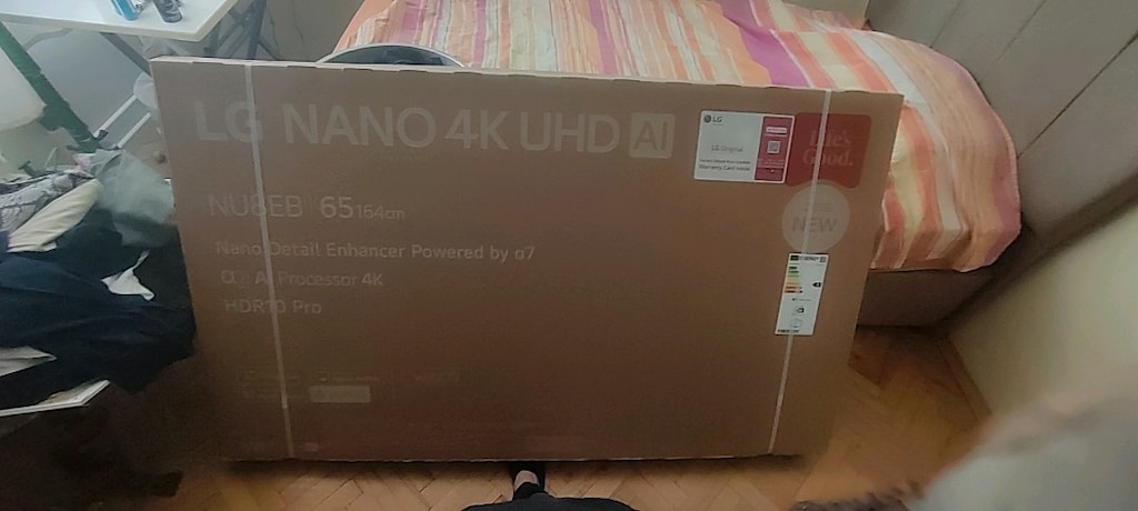 lg lg 75nu8e0b3la nano 75 inç 190 ekran 4k webos tv