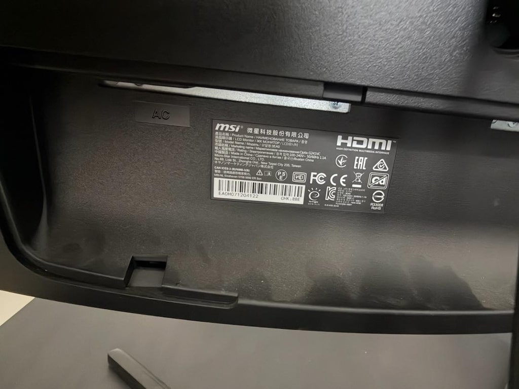 msi optix G241VC monitör - 2