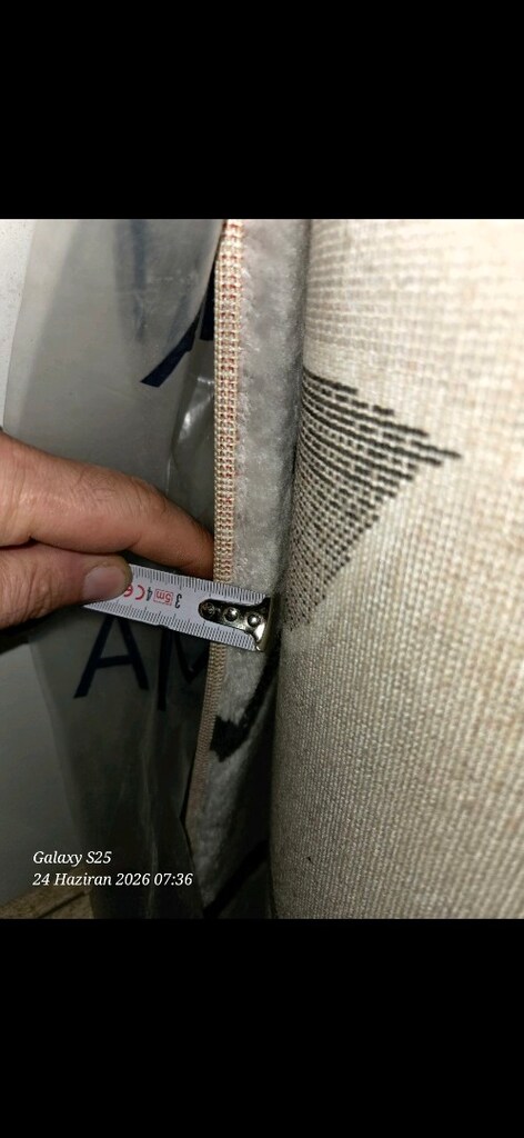 halı kalın lekesiz hatasiz yeni 6 metre kare - 2