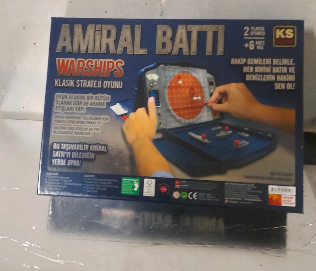 Ks GAMES AMİRAL BATTI KUTU OYUNU - 3
