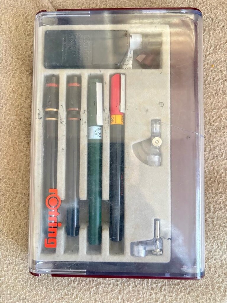 Rotring Rapido Kalem Seti – Teknik Çizim Kalemleri - 5