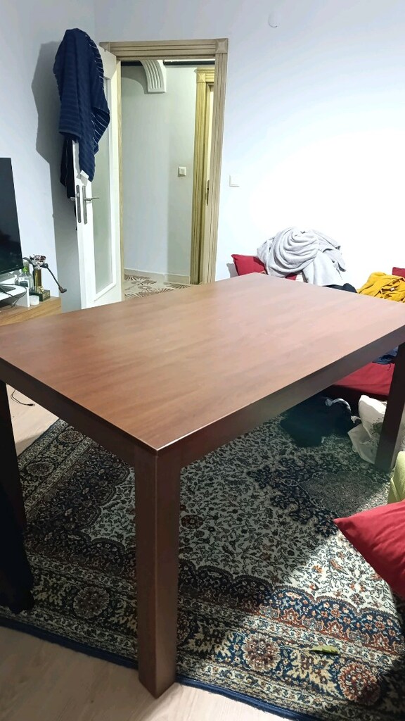 YEMEK MASASI TEPE MOBİLYANIN ÜRÜNÜ TEMİZ SORUNSUZ AÇILABİLİR - 5