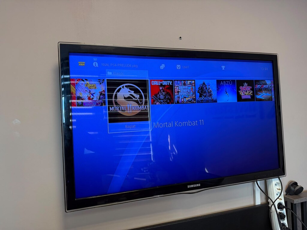 PS4 FAT 500 GB KIRIK JAILBREAKLI + 2 ADET SIFIR KOL + BOL OYUNLU - 14
