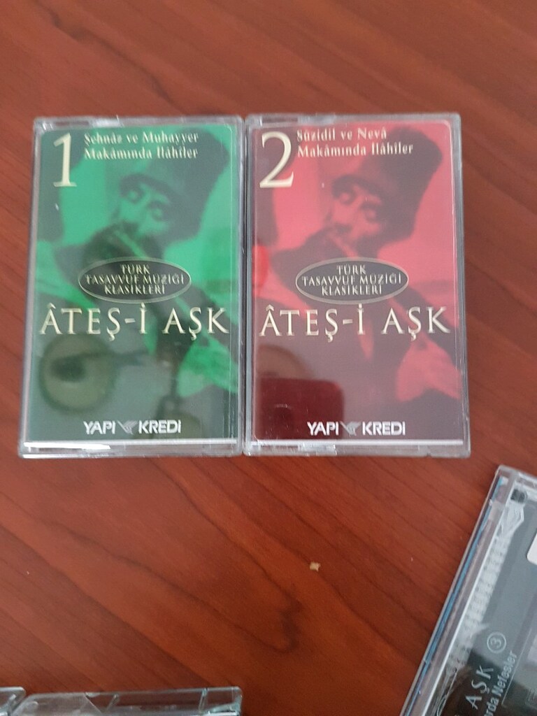 İNDİRİM %40ATEŞ-İ AŞK . Türk Tasavvuf Müziği Klasikleri İlahiler Kaset - 4