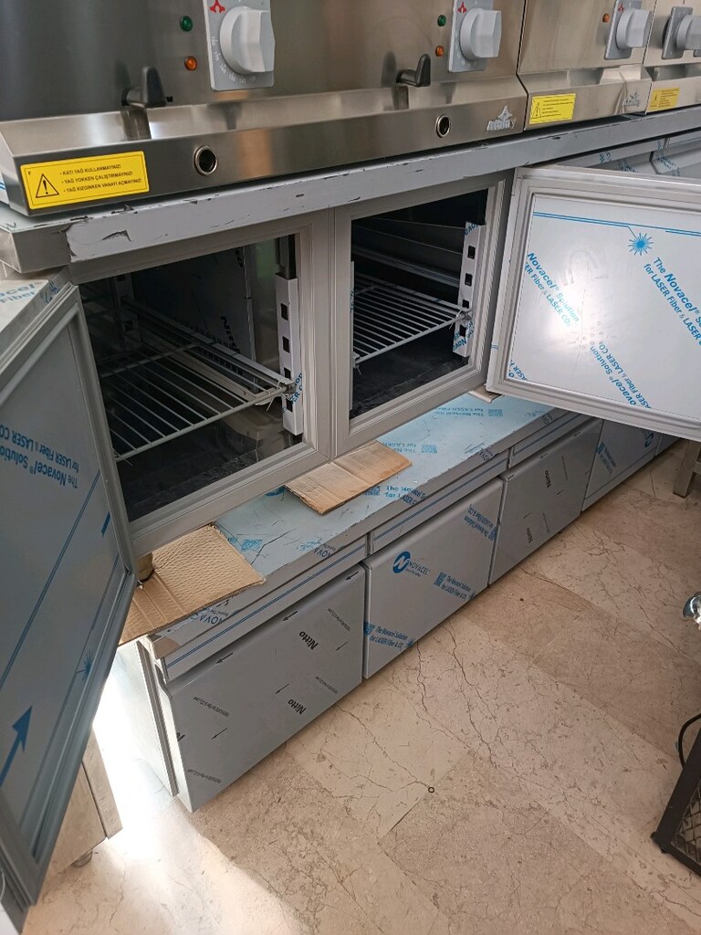 Cihaz Altı Buzdolabı Setaltı Buzdolabı Sanayi Tipi Dolap FATURALI - 2