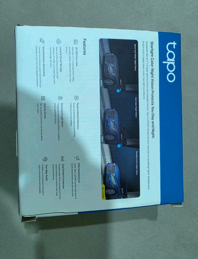 TPLINK TAPO C320WS 2K SU GECIRMEZ KAMERA - 6