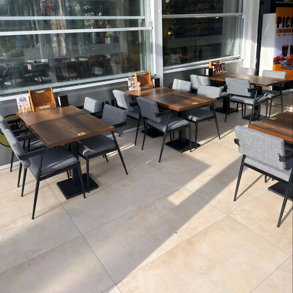 Cafe Restoran lokanta Masa Sandalye Takımı - 5