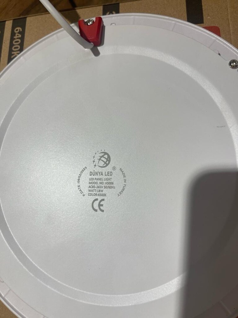 Sıva Altı Led Panel Beyaz Işık - 6