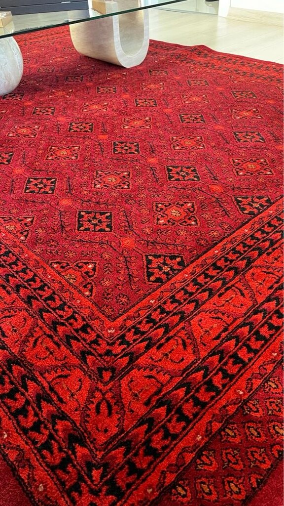 Kırmızı Afgan Halı - 3