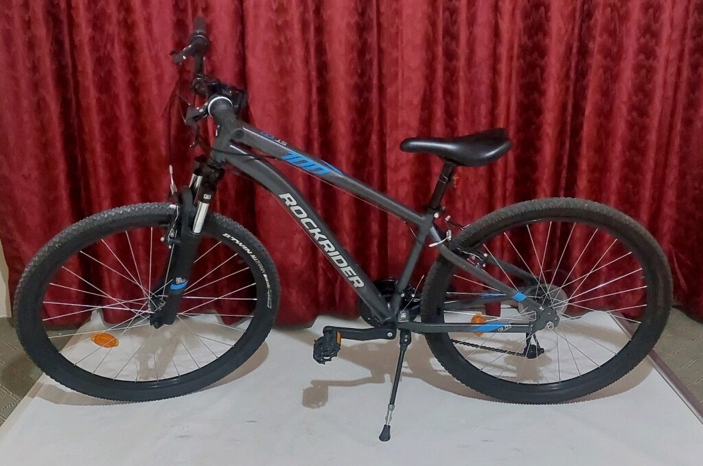 DECATHLON BTWIN ROCKRIDER 27.5 JANT 21 VITES M BEDEN YENI GIBI - 3
