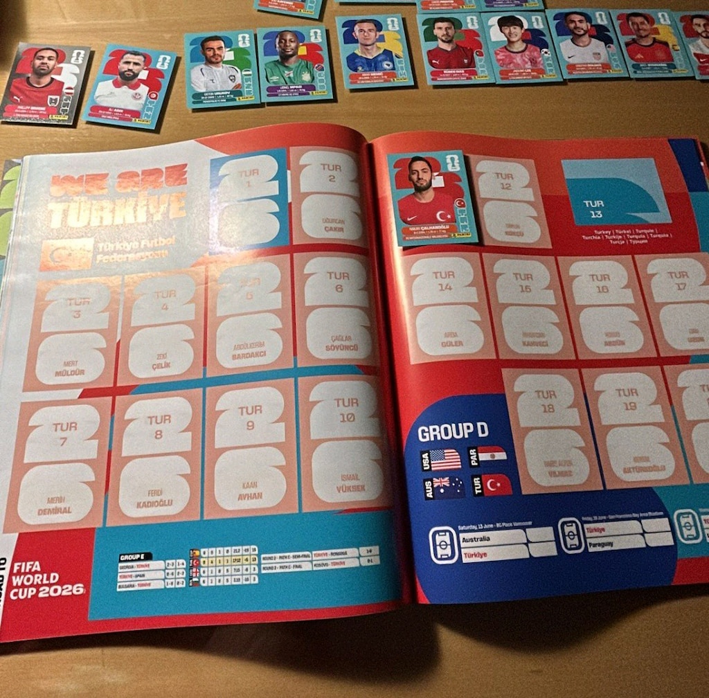 2026 dünya Kupası albümü