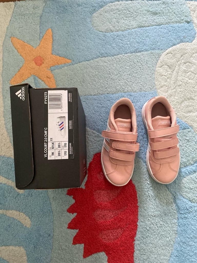 Adidas VL Court 2.0 Kız Çocuk Ayakkabı 30No