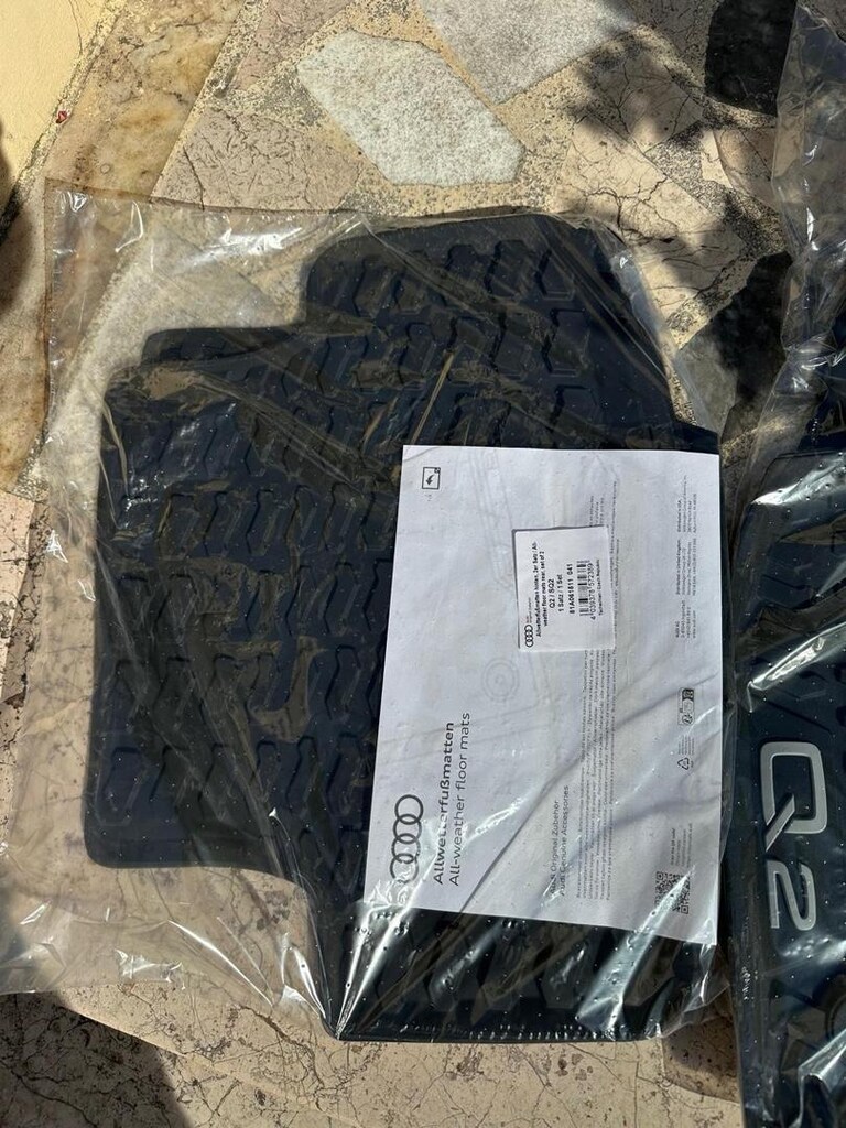 Q2 kauçuk paspas Alman malı orjinal AUDİ - 2