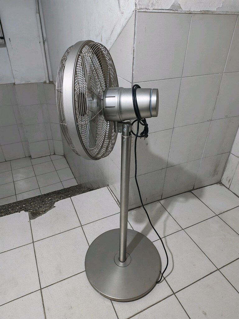 Vantilatör Sanayi tipi çelik pervane Led ışıklı Vantiratör fan - 3