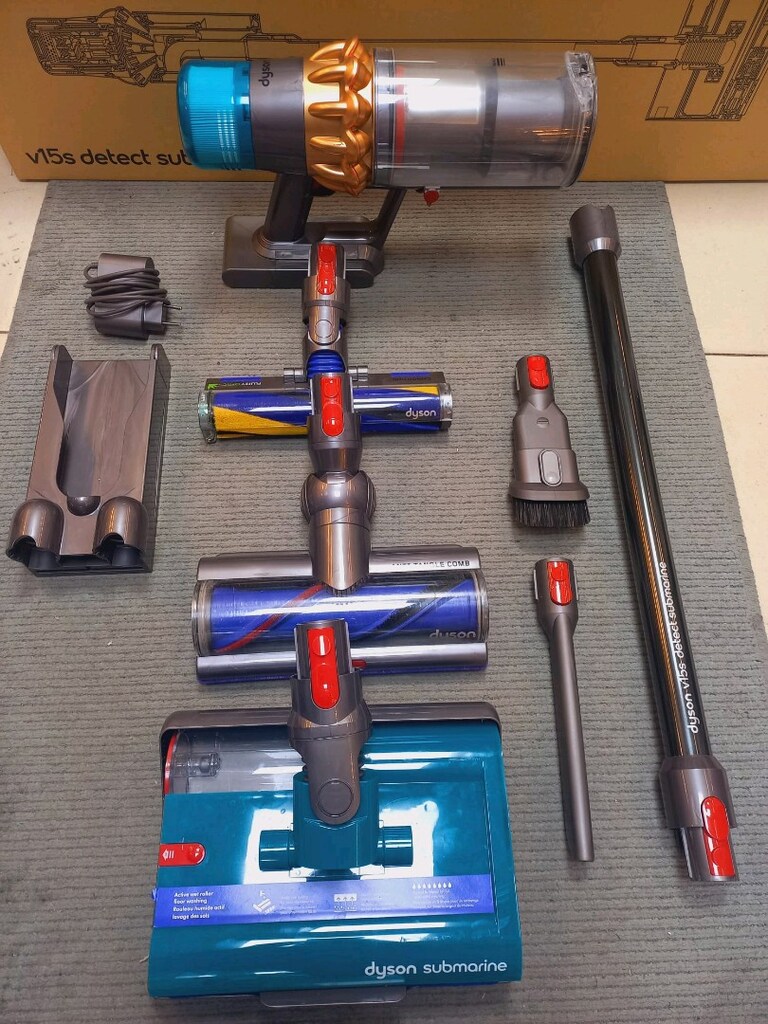 Dyson V15 Submarine (Islak&Kuru) 2 Yıl Garantili Şarjlı Süpürge - 7