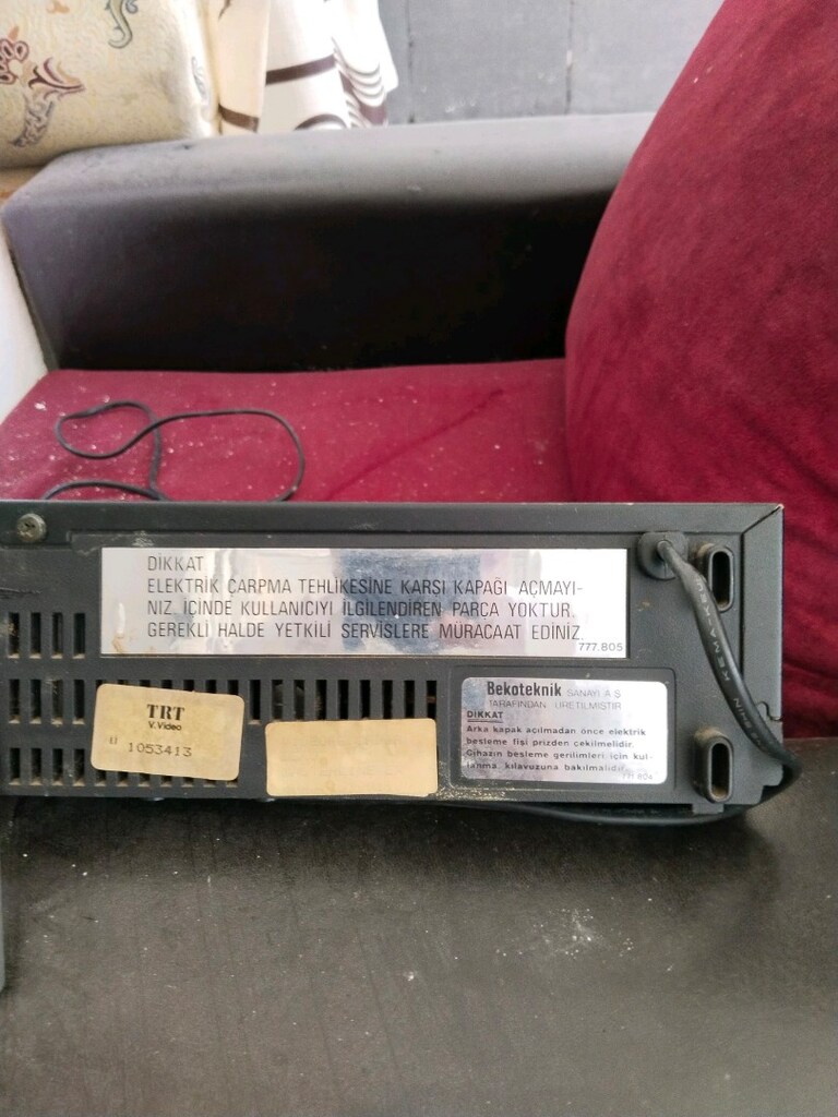 Antika video kaset calar - 2